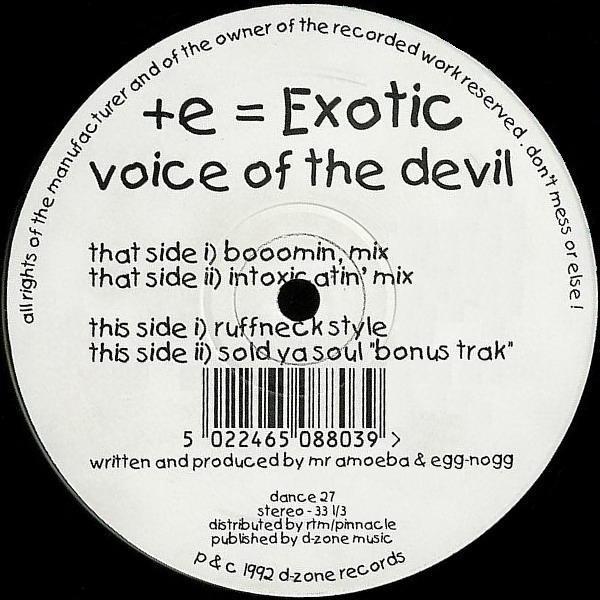 +e=Exotic - Voice Of The Devil