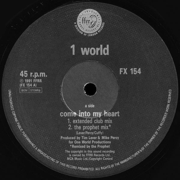 1 World - Come Into My Heart