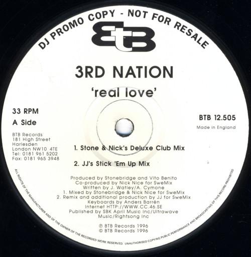 3rd Nation - Real Love