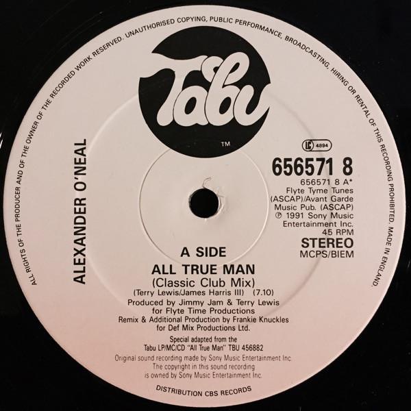 Alexander O'Neal - All True Man (Classic Club Mix)