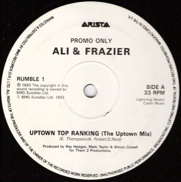 Ali & Frazier - Uptown Top Ranking