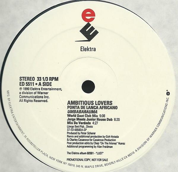 Ambitious Lovers - Umbabarauma