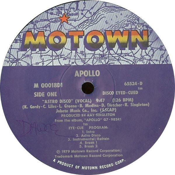 Apollo  - Astro Disco