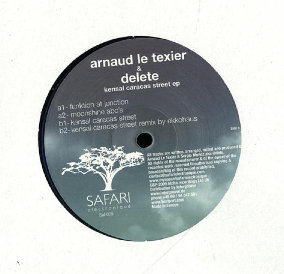 Arnaud Le Texier, Delete - Kensal Caracas Street EP