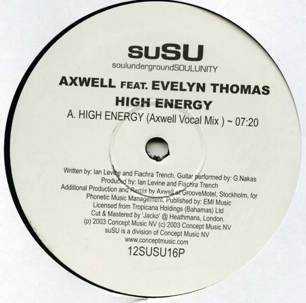 Axwell, Evelyn Thomas - High Energy