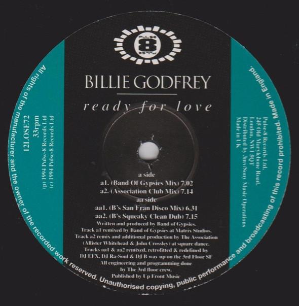 Billie Godfrey - Ready For Love