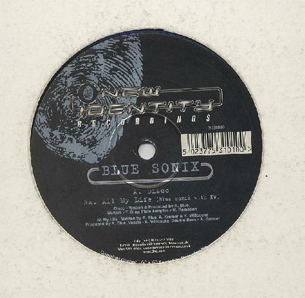 Blue Sonix - Disco / All My Life