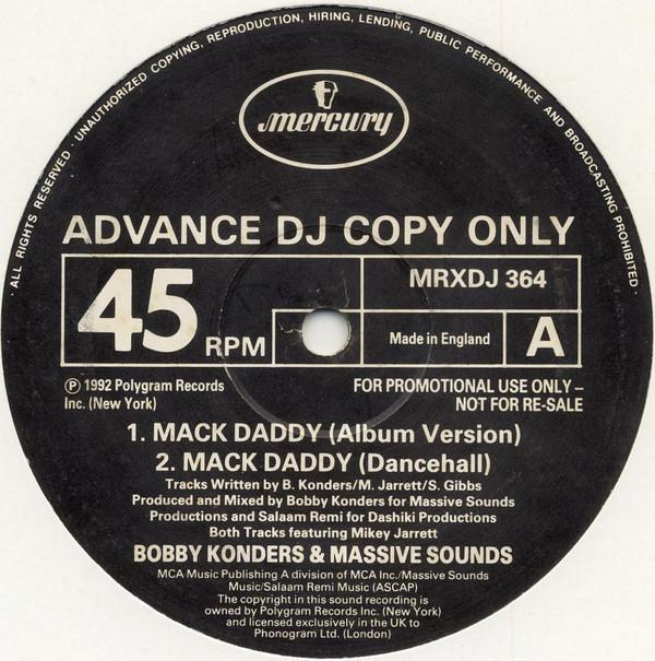 Bobby Konders, Massive Sounds - Mack Daddy