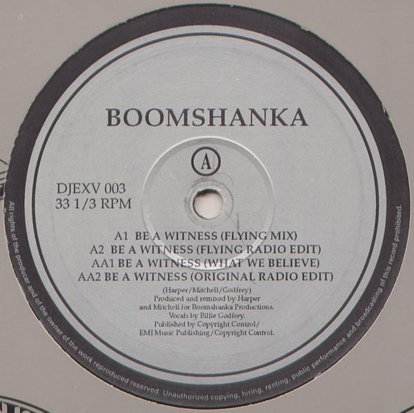 Boomshanka - Be A Witness
