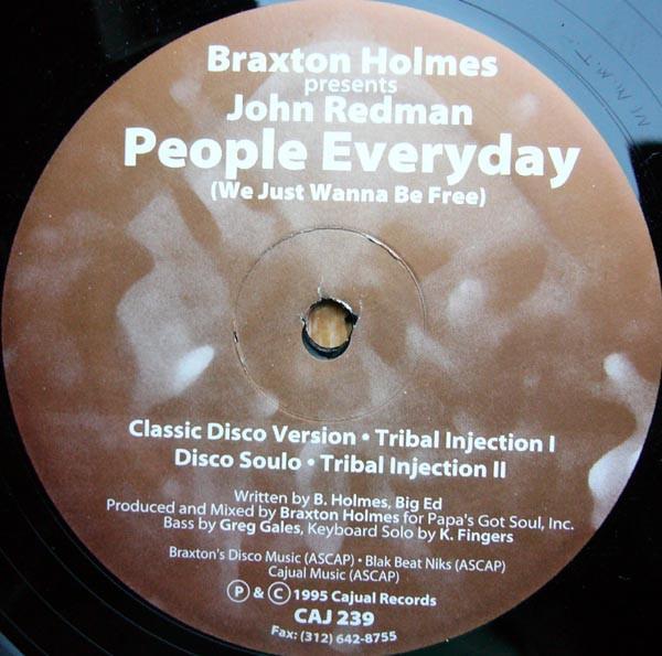 Braxton Holmes, John Redmond - People Everyday (We Just Wanna Be Free)