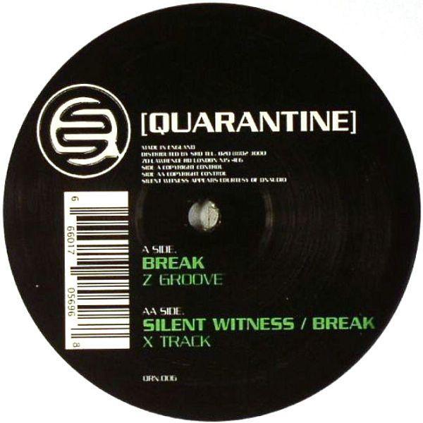 Break, Silent Witness & Break - Z Groove / X Track