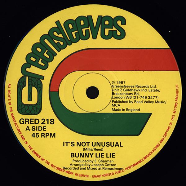 Bunny Lie Lie - It's Not Unusual