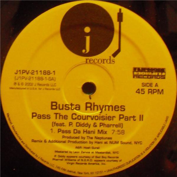 Busta Rhymes, P. Diddy, Pharrell Williams - Pass The Courvoisier Part II