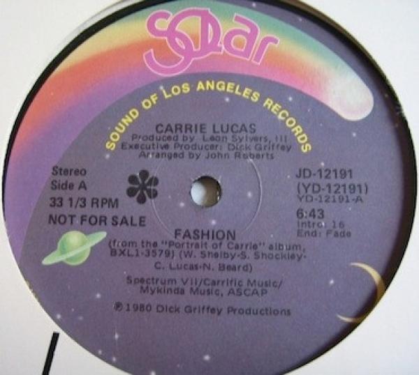 Carrie Lucas - Fashion / Lovin' Is On My Mind