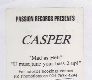 Casper  - Mad As Hell / U Must Tune Your Bass 2 Up