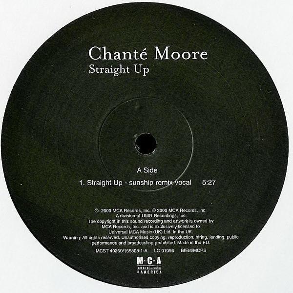 Chanté Moore - Straight Up