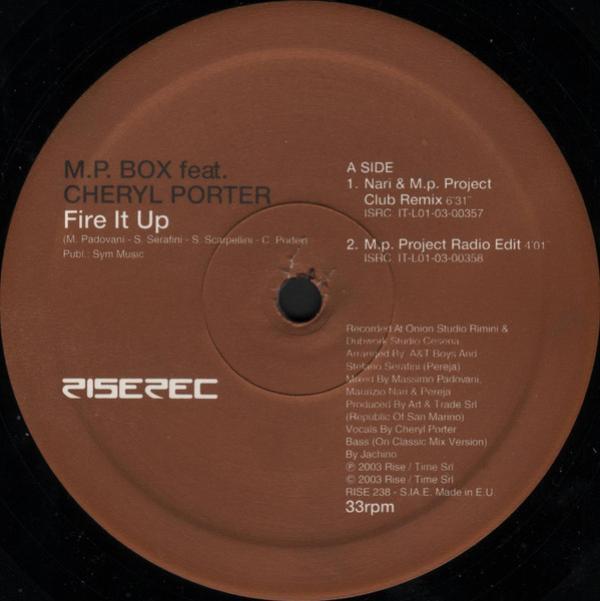 Cheryl Porter, Massimo Padovani - Fire It Up
