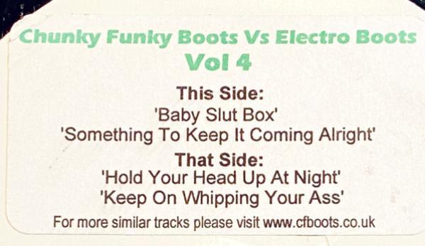  - Chunky Funky Boots Vs. Electro Boots Vol. 4