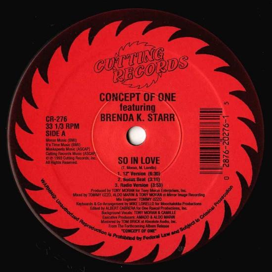 Concept Of One, Brenda K. Starr - So In Love