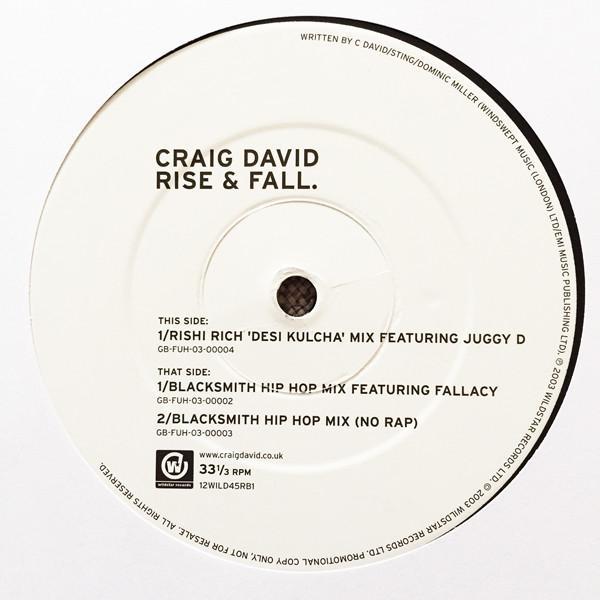 Craig David - Rise & Fall