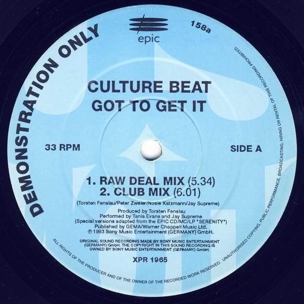 Culture Beat - Got To Get It