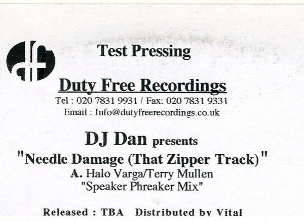 DJ Dan - Needle Damage (That Zipper Track)