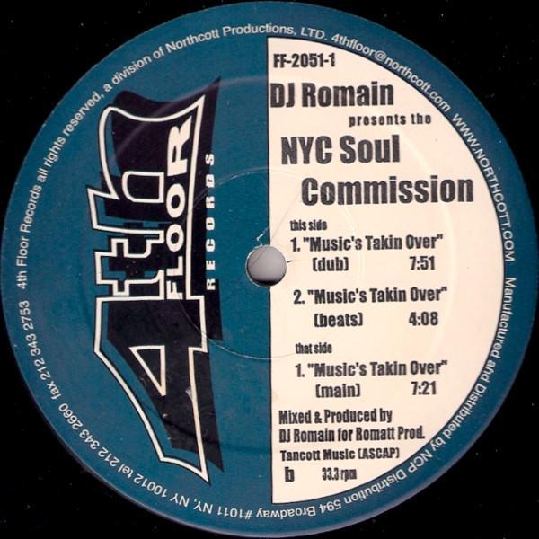 DJ Romain, NYC Soul Commission - Music's Takin' Over