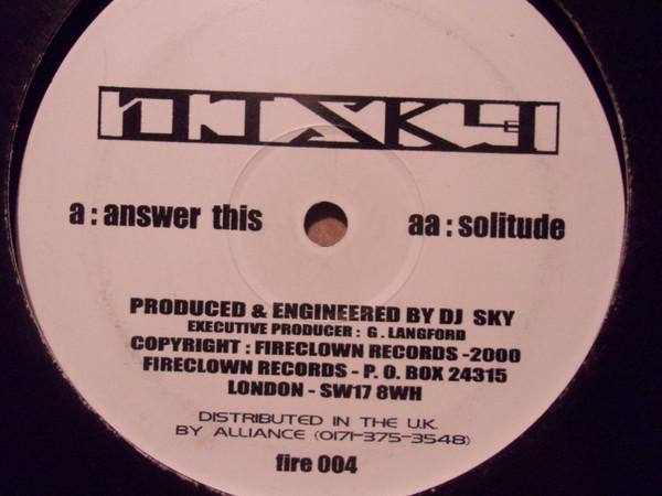 DJ Sky (2) - Answer This / Solitude