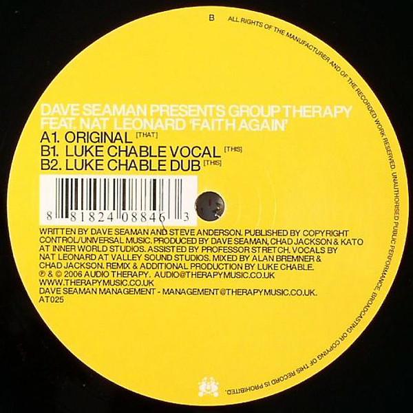 Dave Seaman, Group Therapy , Nat Leonard - Faith Again