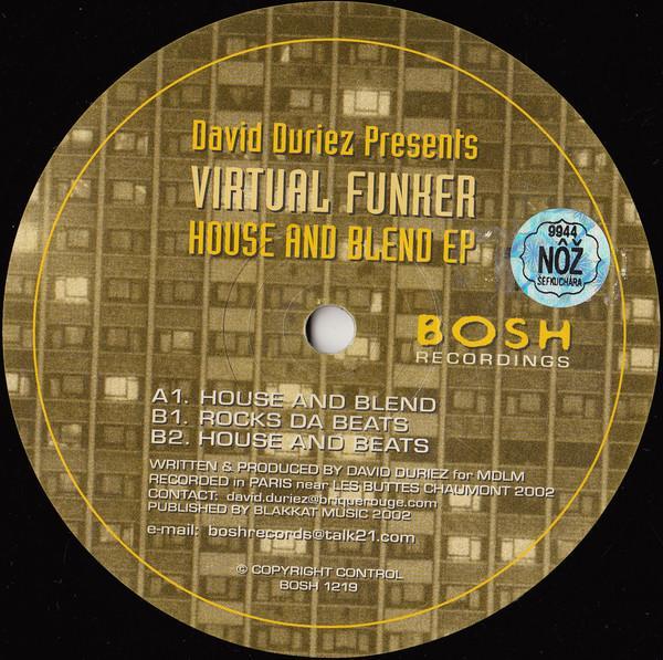 David Duriez, Virtual Funker - House And Blend EP