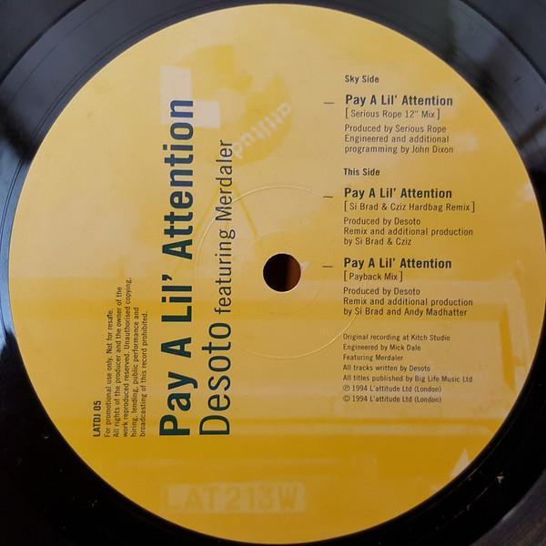 Desoto, Merdaler - Pay A Lil' Attention