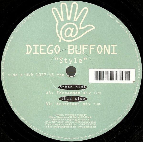 Diego Buffoni - Style