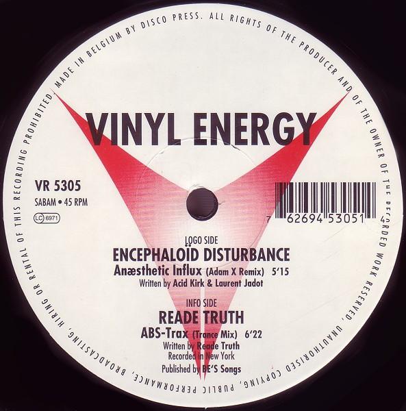 Encephaloïd Disturbance, Reade Truth - Vinyl Energy