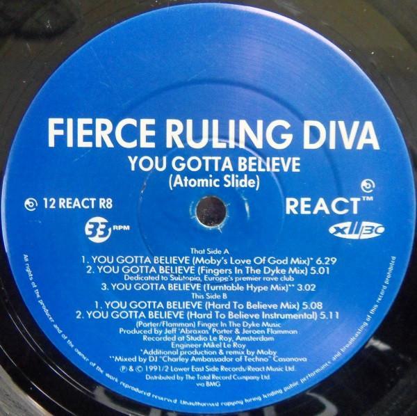 Fierce Ruling Diva - You Gotta Believe (Atomic Slide)