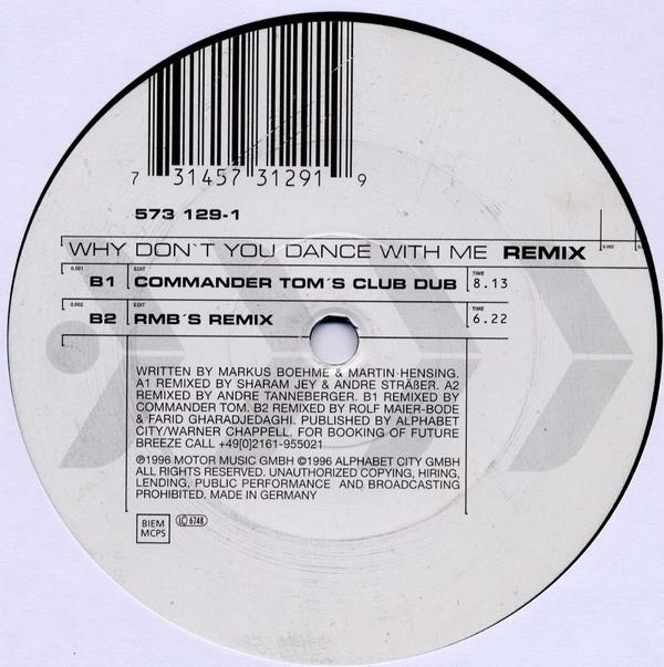 Future Breeze - Why Don't You Dance With Me (Remix)