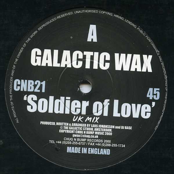 Galactic Wax - Soldier Of Love