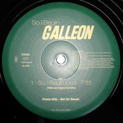 Galleon - So I Begin