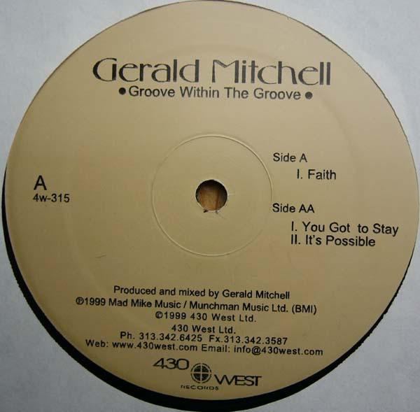 Gerald Mitchell - Groove Within The Groove