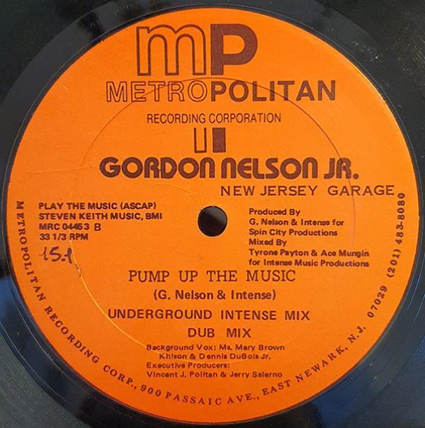Gordon Nelson - Pump Up The Music