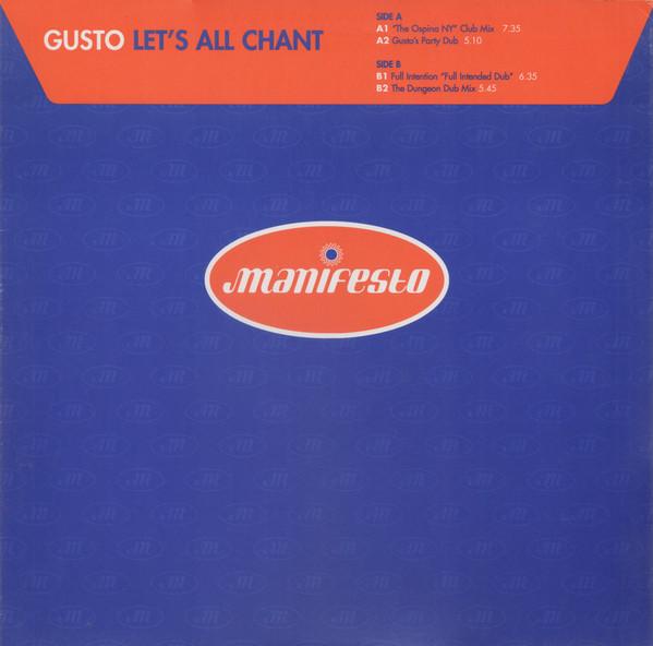 Gusto - Let's All Chant