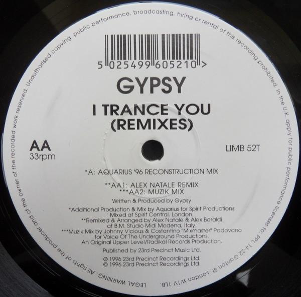 Gypsy (4) - I Trance You (Remixes)
