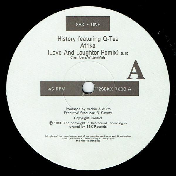 History, Q-Tee - Afrika (Love And Laughter Remix)
