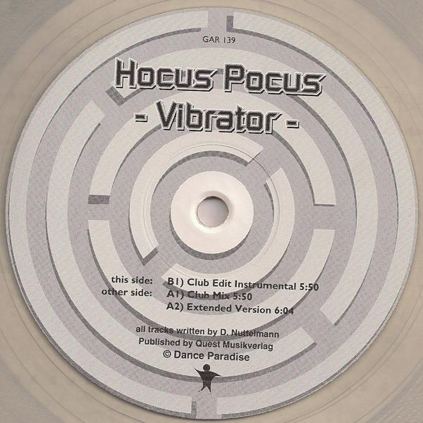 Hocus Pocus  - Vibrator
