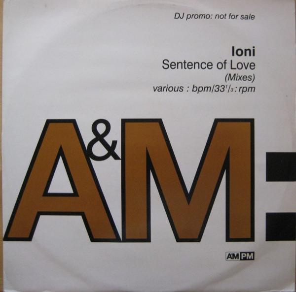 Ioni - Sentence Of Love (Mixes)
