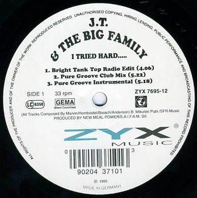 J.T. And The Big Family - I Tried Hard...