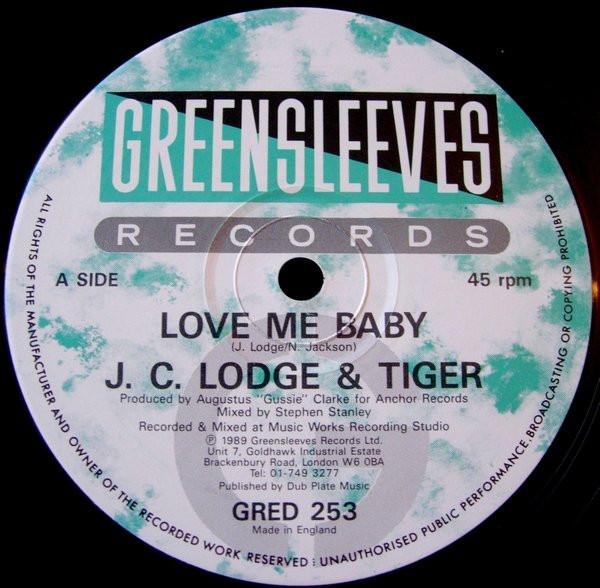 JC Lodge, Tiger - Love Me Baby