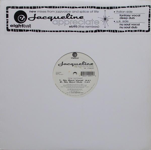 Jacqueline - Appreciate (The Remixes)