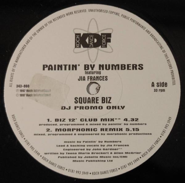 Jia Frances, Paintin' By Numbers - Square Biz