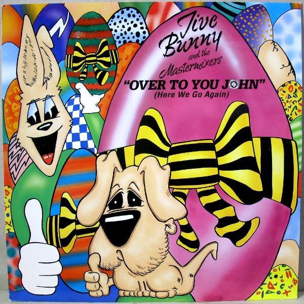 Jive Bunny And The Mastermixers, Uncle Cyrils Woodland Orchestra - Over To You John (Here We Go Again) / The Night I Saw The Bunny Jive