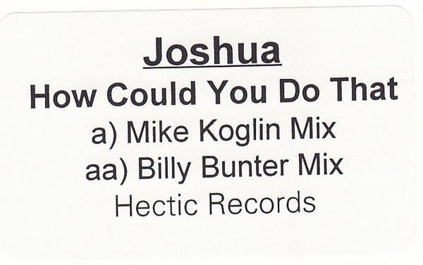 Joshua (8) - How Could You Do That